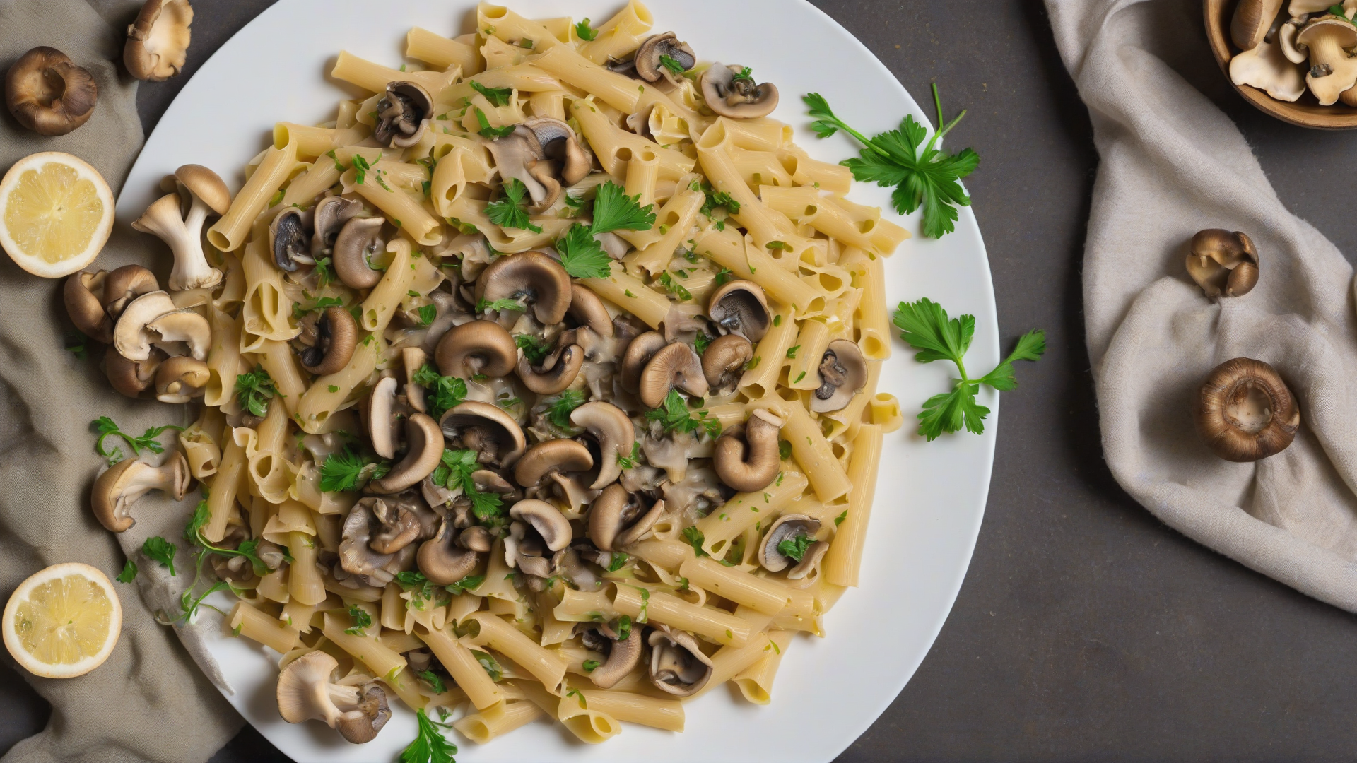 pasta funghi